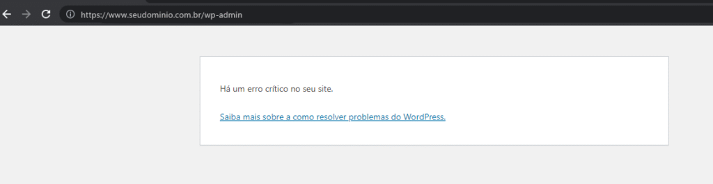 Manutenção em sites 1