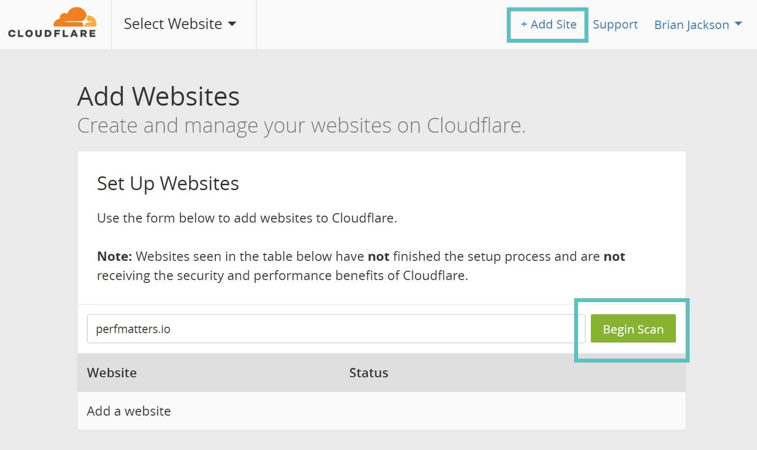 Instalar Wordpress no Cloudflare